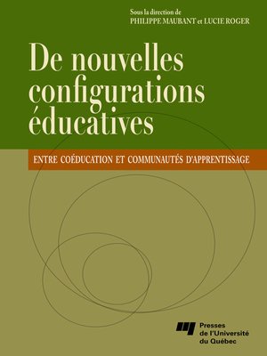 cover image of De nouvelles configurations éducatives